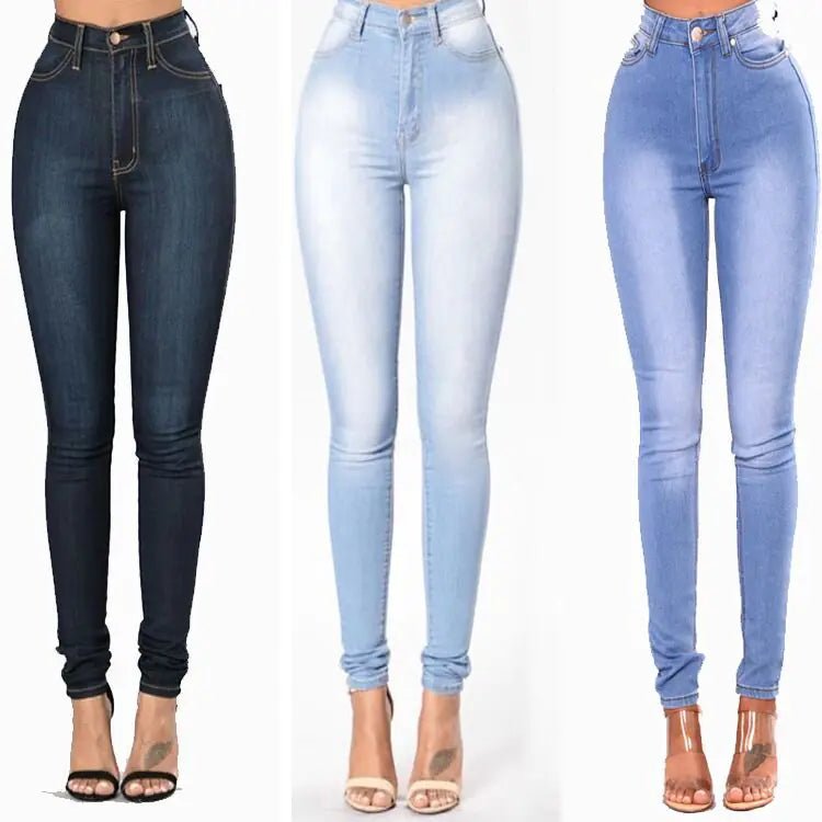 2020 Fashion Stretch Denim Skinny Pants for Women - Dakdouksson