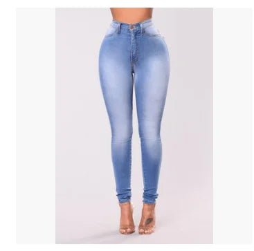 2020 Fashion Stretch Denim Skinny Pants for Women - Dakdouksson