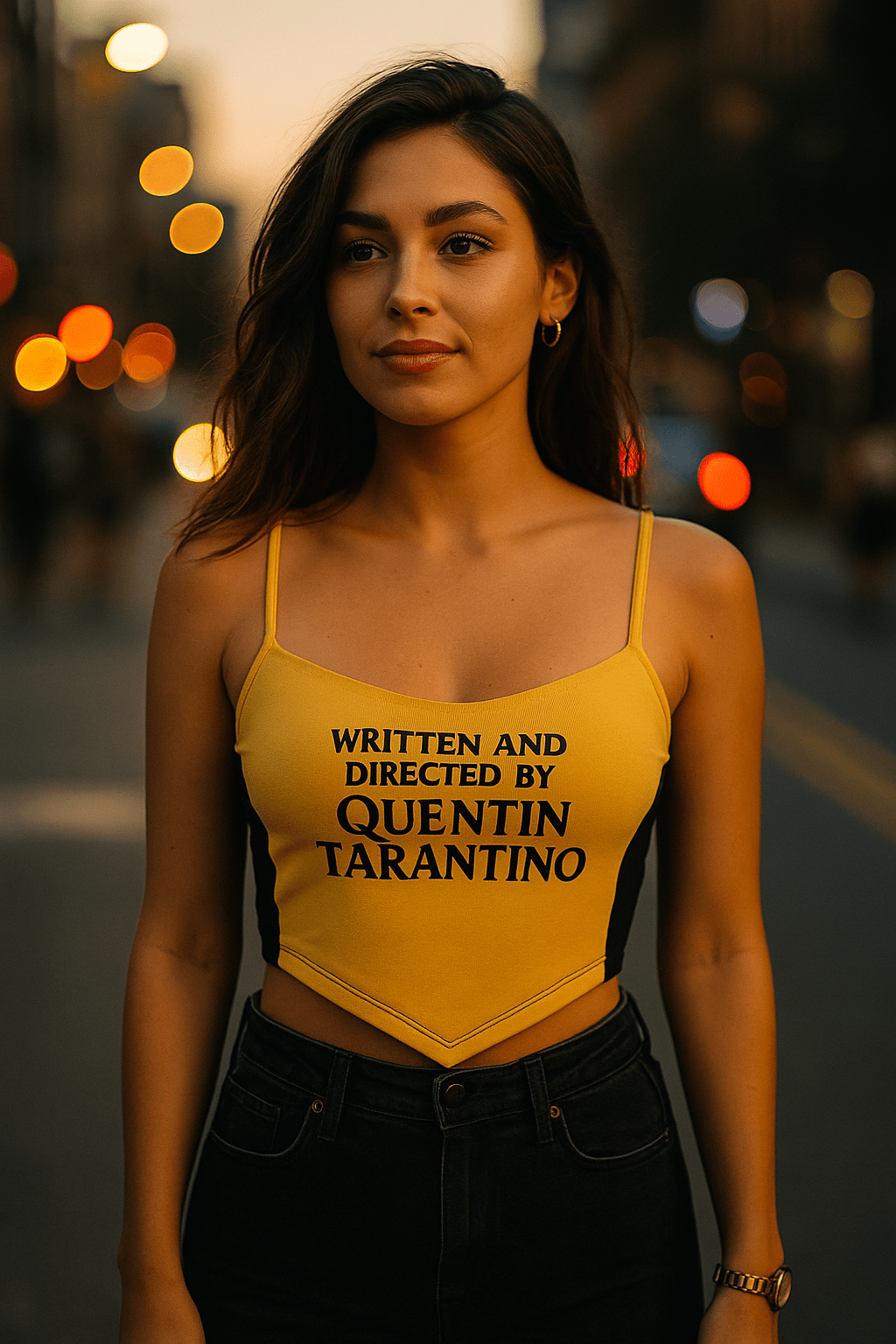 2020 Summer Women's Color Block Letter Print Tank Top - Dakdouksson