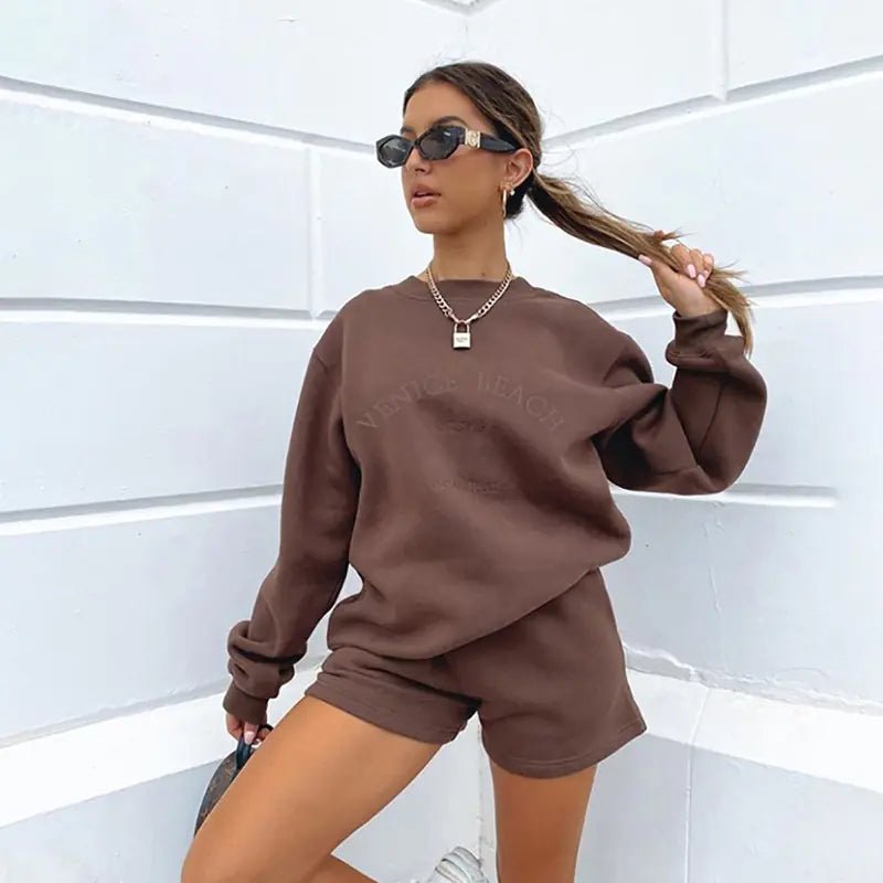 2023 Autumn Winter Women's Casual Hoodie Set - Dakdouksson