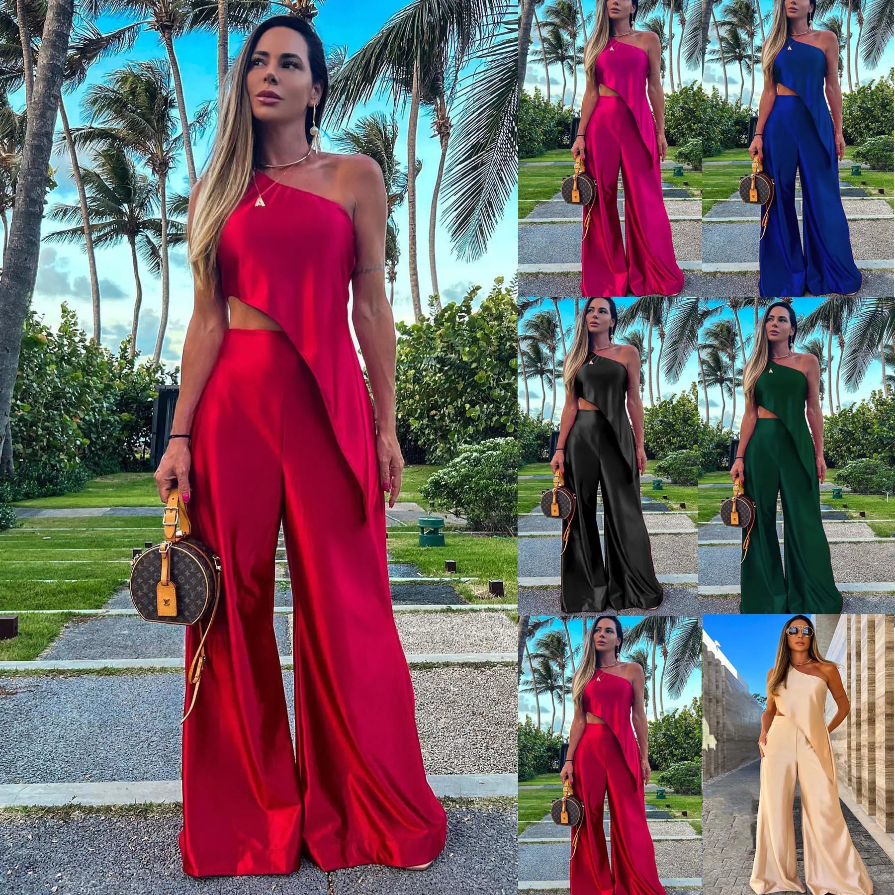 2023 Spring/Summer Women's Casual Two - Piece Set - Dakdouksson