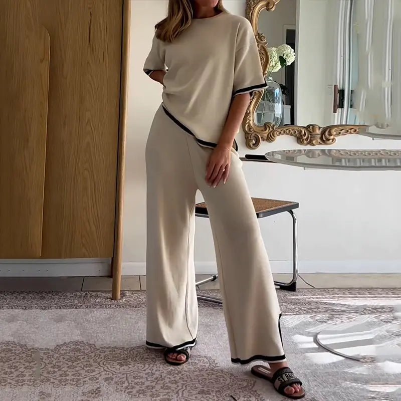 2023 Women's Autumn Leisure Two - Piece Set - Dakdouksson