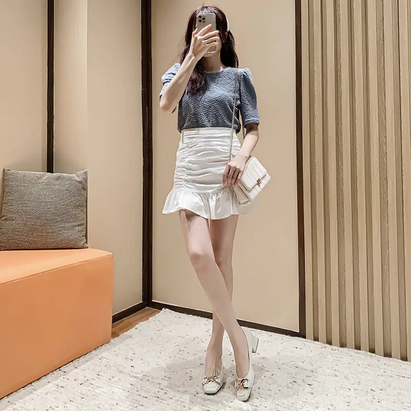 2023 Women's Chunky Heel Soft Leather Loafers - Dakdouksson