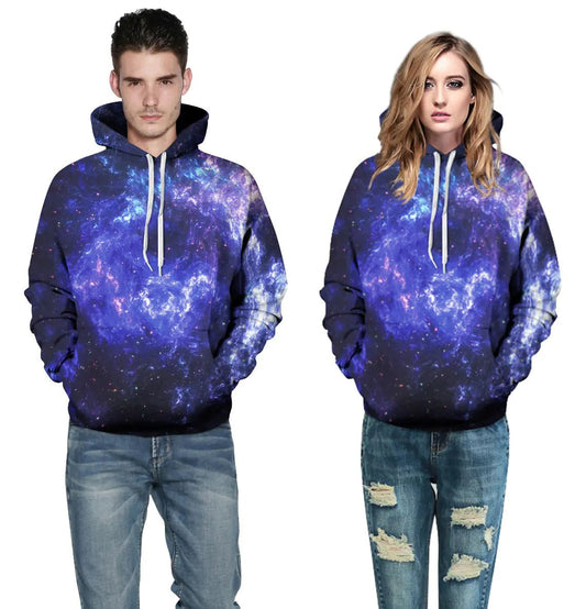 3D Graffiti Printed Hoodie for Men and Women - Dakdouksson