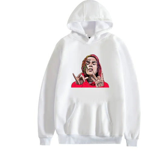 6ix9ine Hoodie - Hip Hop Fashion Sweatshirt