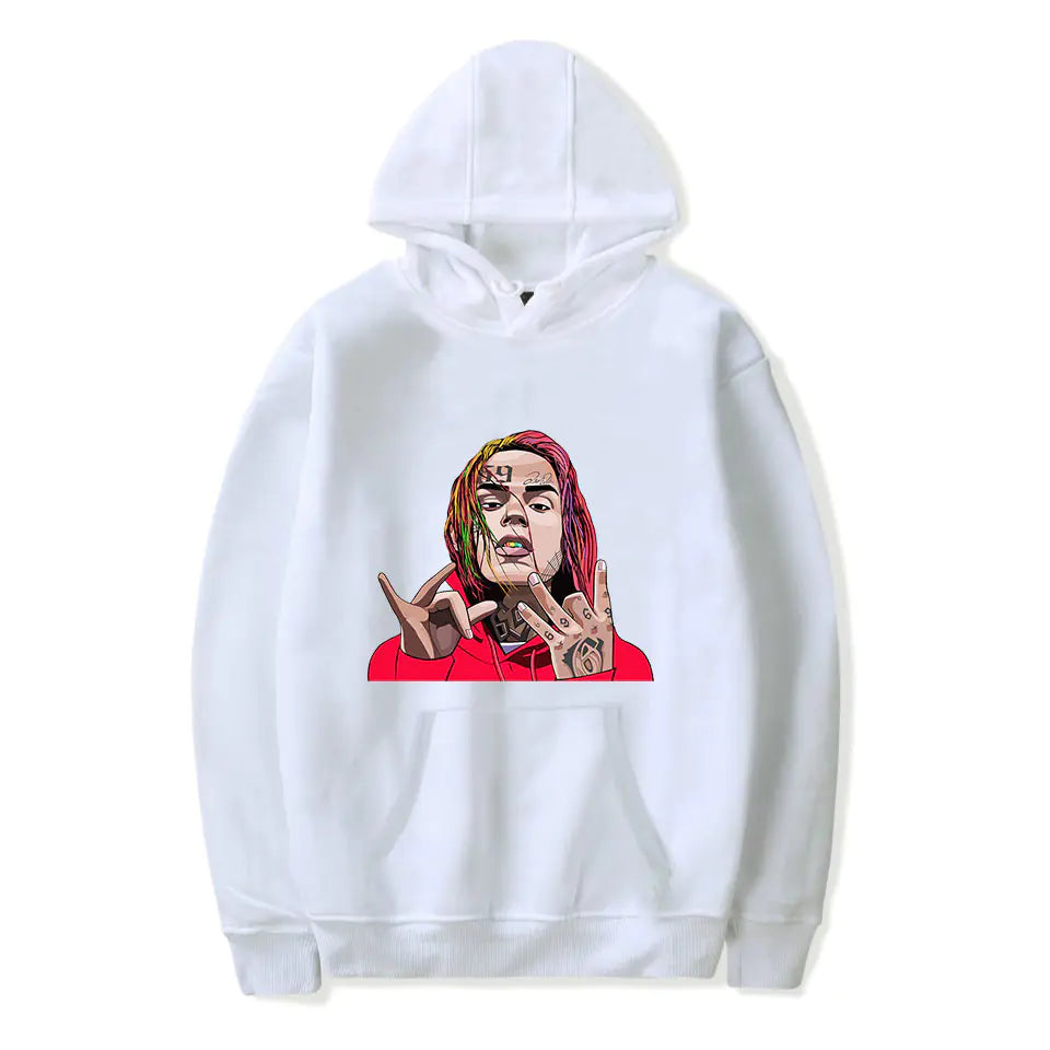 6ix9ine Hoodie - Hip Hop Fashion Sweatshirt