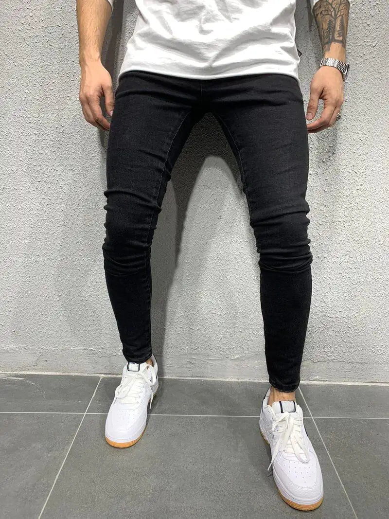 Men's Stretch Skinny Fit Denim Jeans