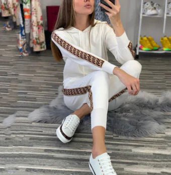 Autumn Winter Set: Fashion Hoodie and Casual Pants - Dakdouksson