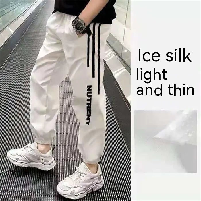 Boys' Quick - Drying Ice Silk Summer Sports Pants - Dakdouksson
