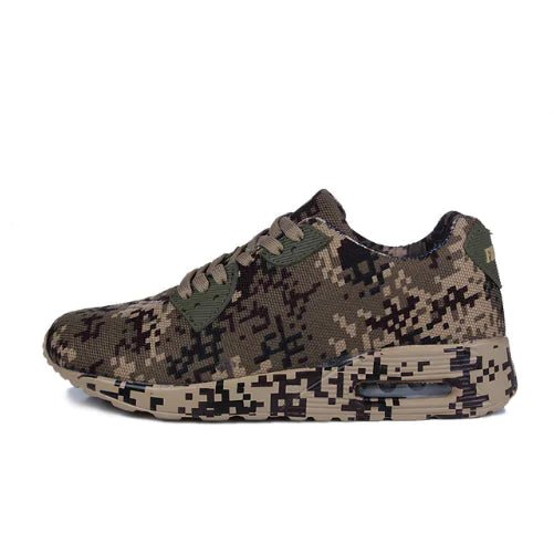 Camouflage Cushion Sneakers for Men and Women - Dakdouksson