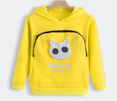 Cat Lovers Kangaroo Hoodie for Pets and Dogs - Dakdouksson