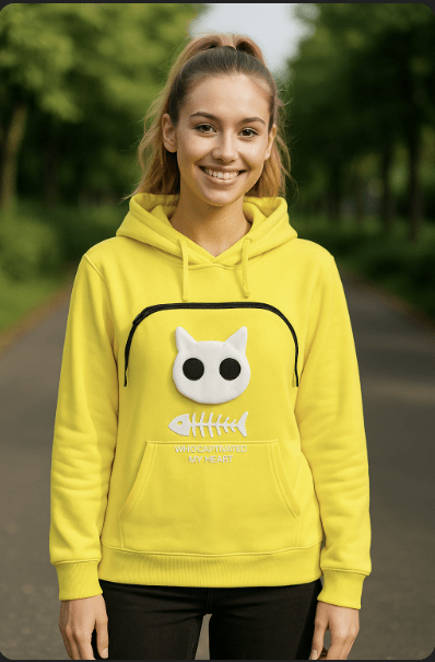 Cat Lovers Kangaroo Hoodie for Pets and Dogs - Dakdouksson