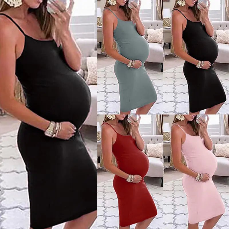Comfortable Loose Suspender Dress for Pregnant Women - Dakdouksson