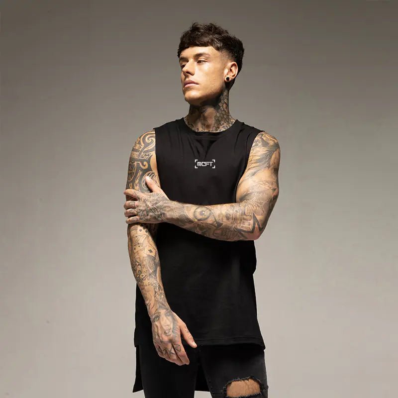 Cotton Hip Hop Bodybuilding Tank Tops for Men - Dakdouksson