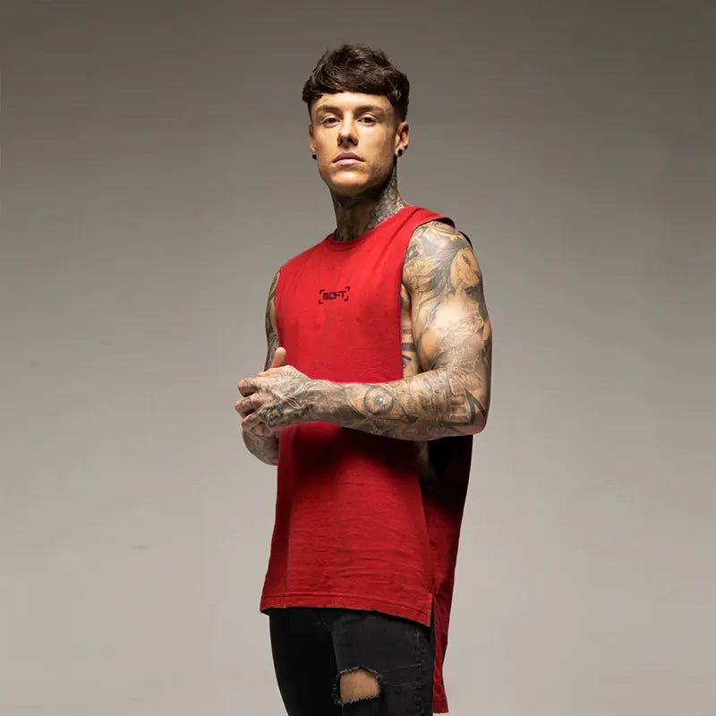 Cotton Hip Hop Bodybuilding Tank Tops for Men - Dakdouksson