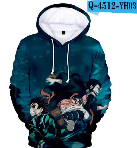 Demon Slayer Tanjiro Kamado 3D Hoodie for All - Dakdouksson