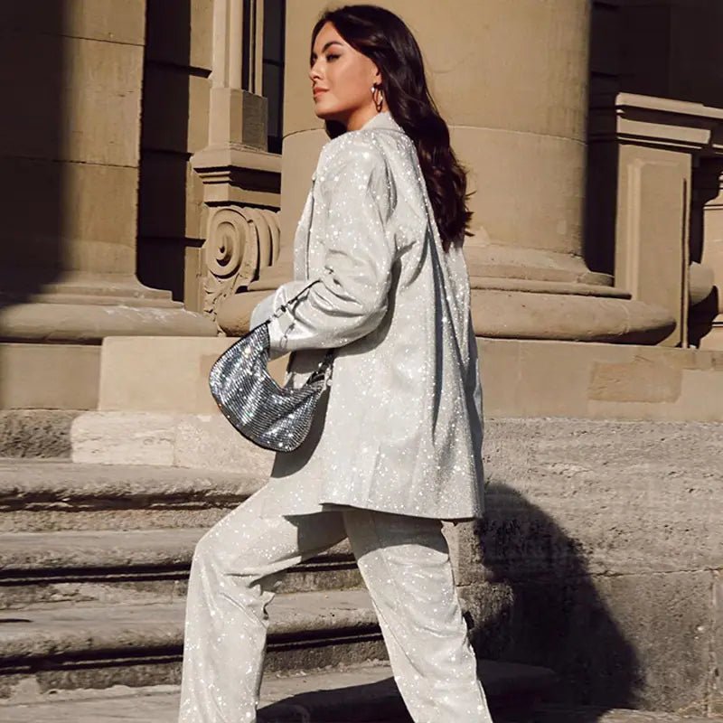 Fashionable European Sexy Nightclub Outfit Set - Dakdouksson