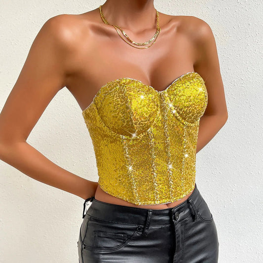 Glitter Tank Top for Women - Dakdouksson