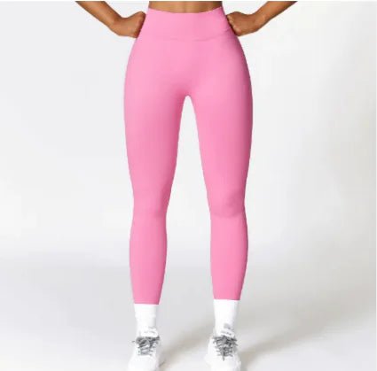 High Waist Hip Lift Brushed Yoga Pants Women's Fitness Pants - Dakdouksson