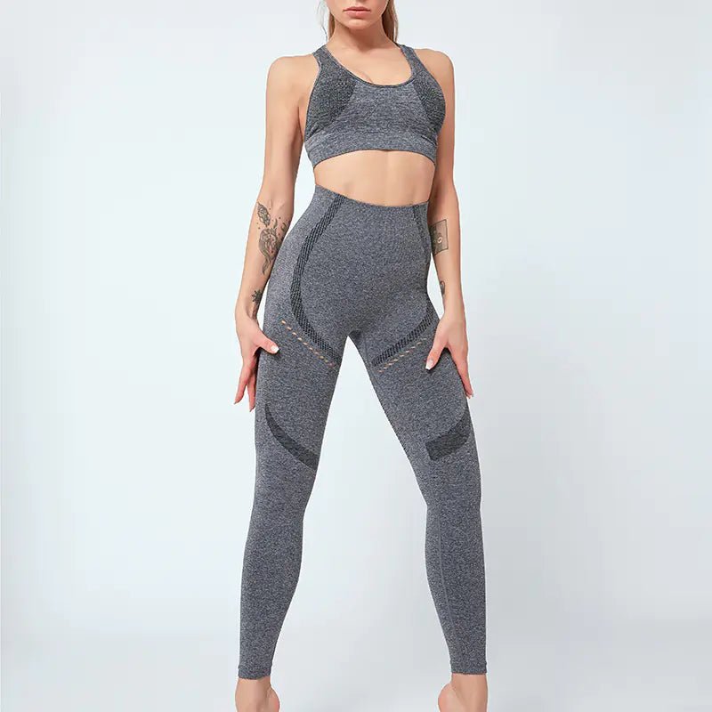 High Waist Quick - Drying Stretch Fitness Pants - Dakdouksson