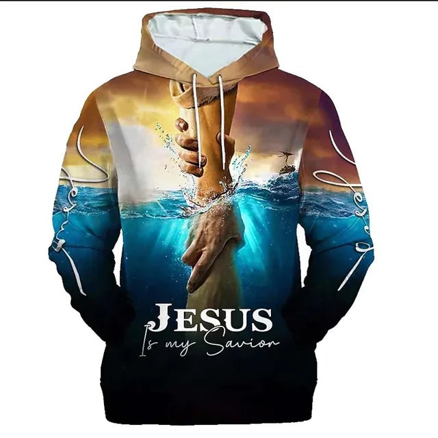 Jesus Amen 3D Hoodie for Men and Women Harajuku Fashion - Dakdouksson