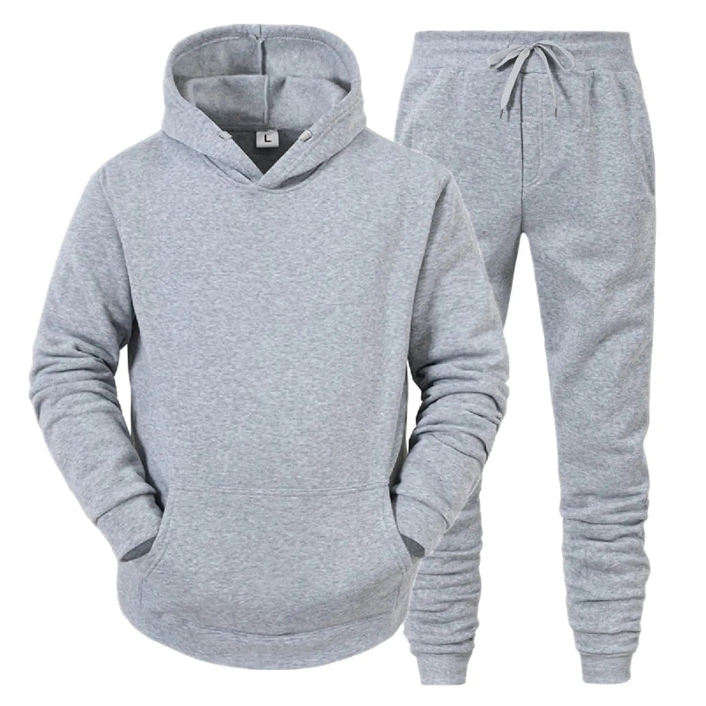 JMMSlmax Men Casual Outfits 2 Piece Pants Set Fall Jogging Tracksuit Set Long Sleeve Outfit Pullover Hoodies Sweatsuit Sets - Dakdouksson
