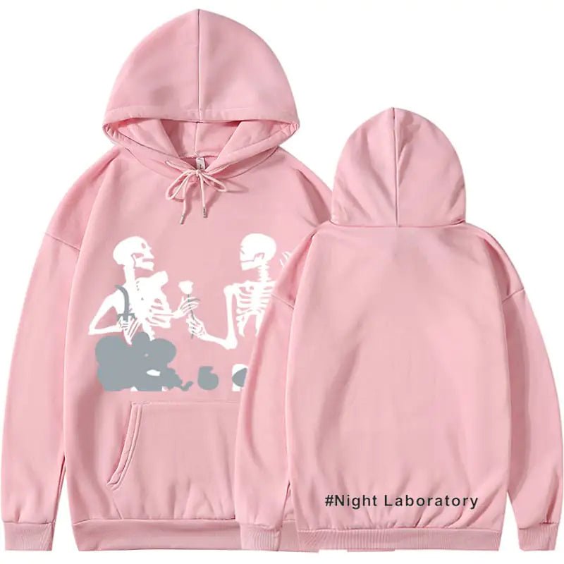 Korean Style Versatile Personality Hoodie for Night Lab - Dakdouksson