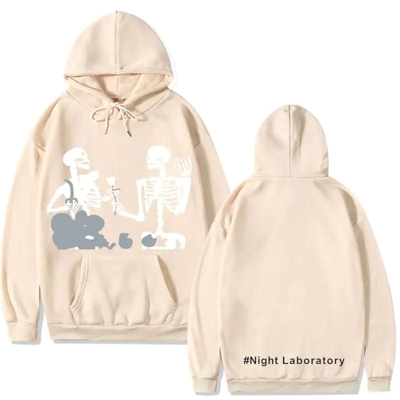 Korean Style Versatile Personality Hoodie for Night Lab - Dakdouksson