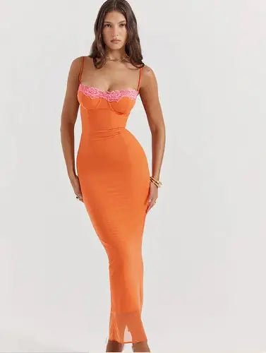 Lace Tube Top Dress For Women - Dakdouksson