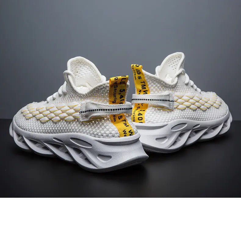 Men's Breathable Fashion Flyknit Running Shoes - Dakdouksson