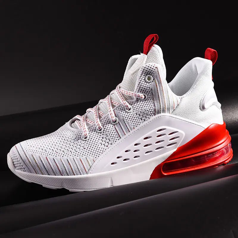 Men's Breathable Flyknit Cushion Running Shoes - Dakdouksson