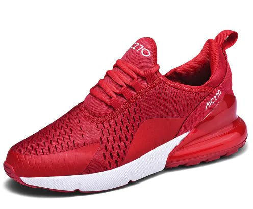 Men's Breathable Flyknit Cushion Running Shoes - Dakdouksson