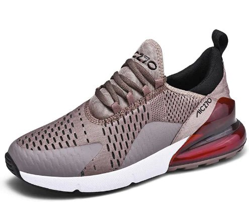 Men's Breathable Flyknit Cushion Running Shoes - Dakdouksson