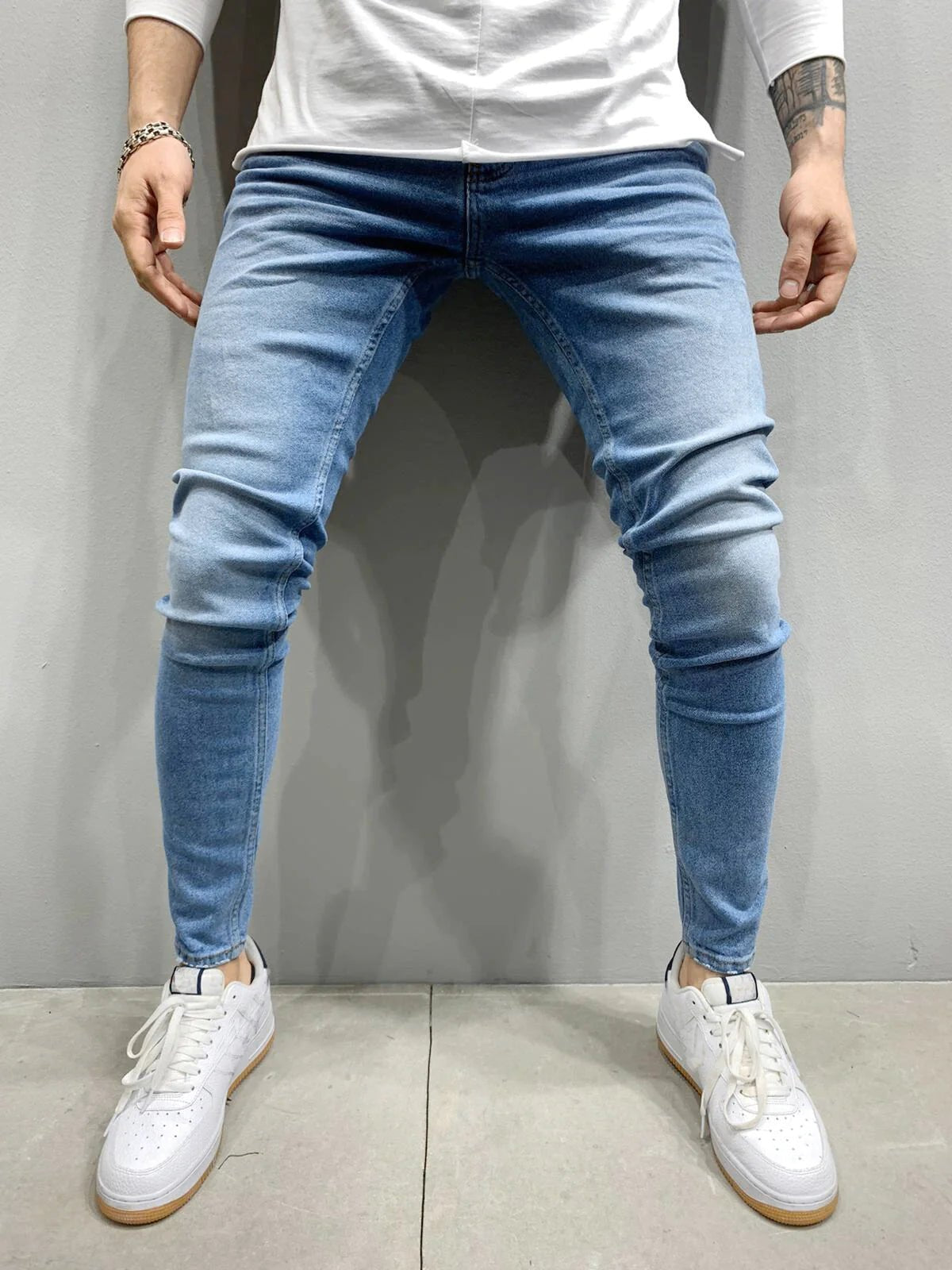 Men's Casual Denim Jeans Pants - Dakdouksson