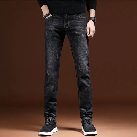 Men's Slim Fit Straight Leg Jeans - Dakdouksson