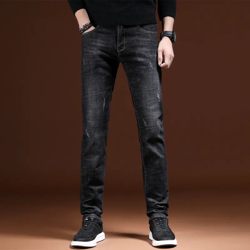 Men's Slim Fit Straight Leg Jeans - Dakdouksson