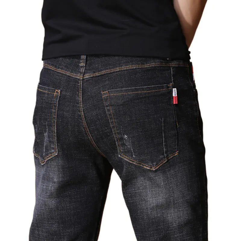 Men's Slim Fit Straight Leg Jeans - Dakdouksson