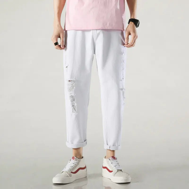 Men's Slim Fit Thick Straight Leg Jeans - Dakdouksson