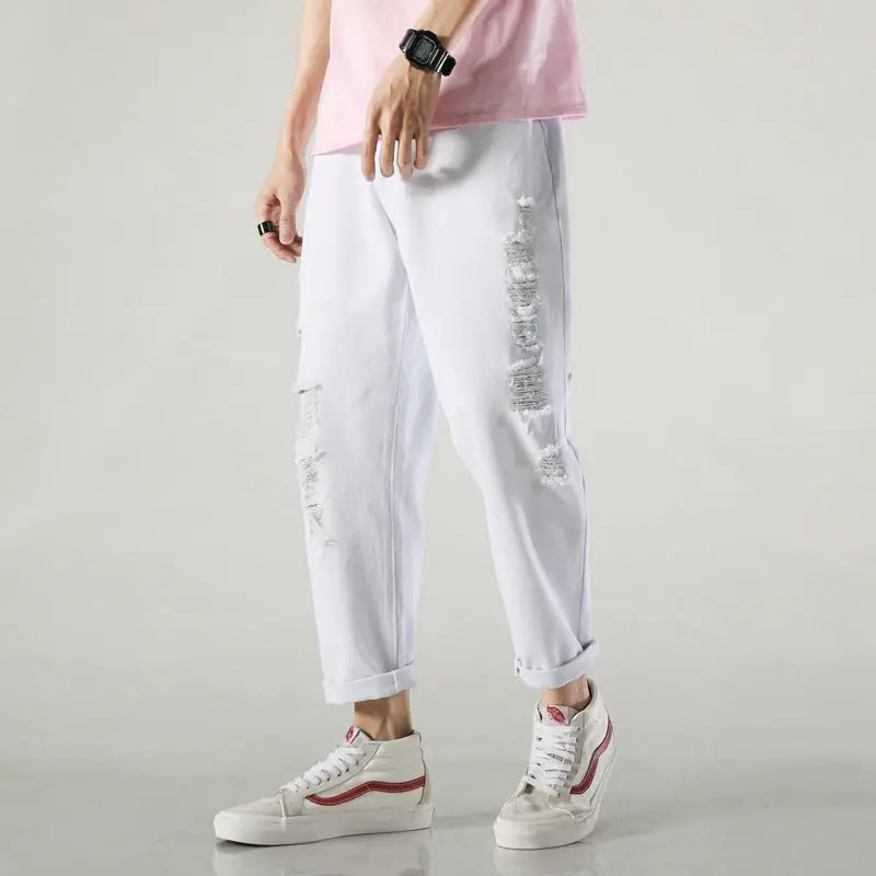 Men's Slim Fit Thick Straight Leg Jeans - Dakdouksson