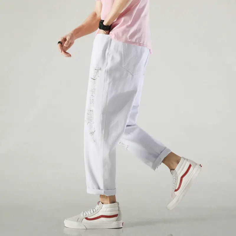 Men's Slim Fit Thick Straight Leg Jeans - Dakdouksson