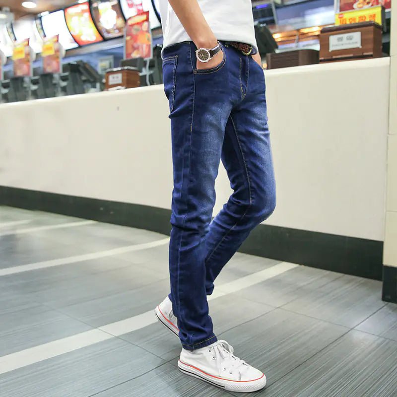 Men's Stretch Slim Fit Skinny Pants - Dakdouksson