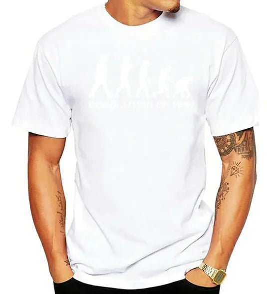 Round neck short sleeve T-shirt - Dakdouksson