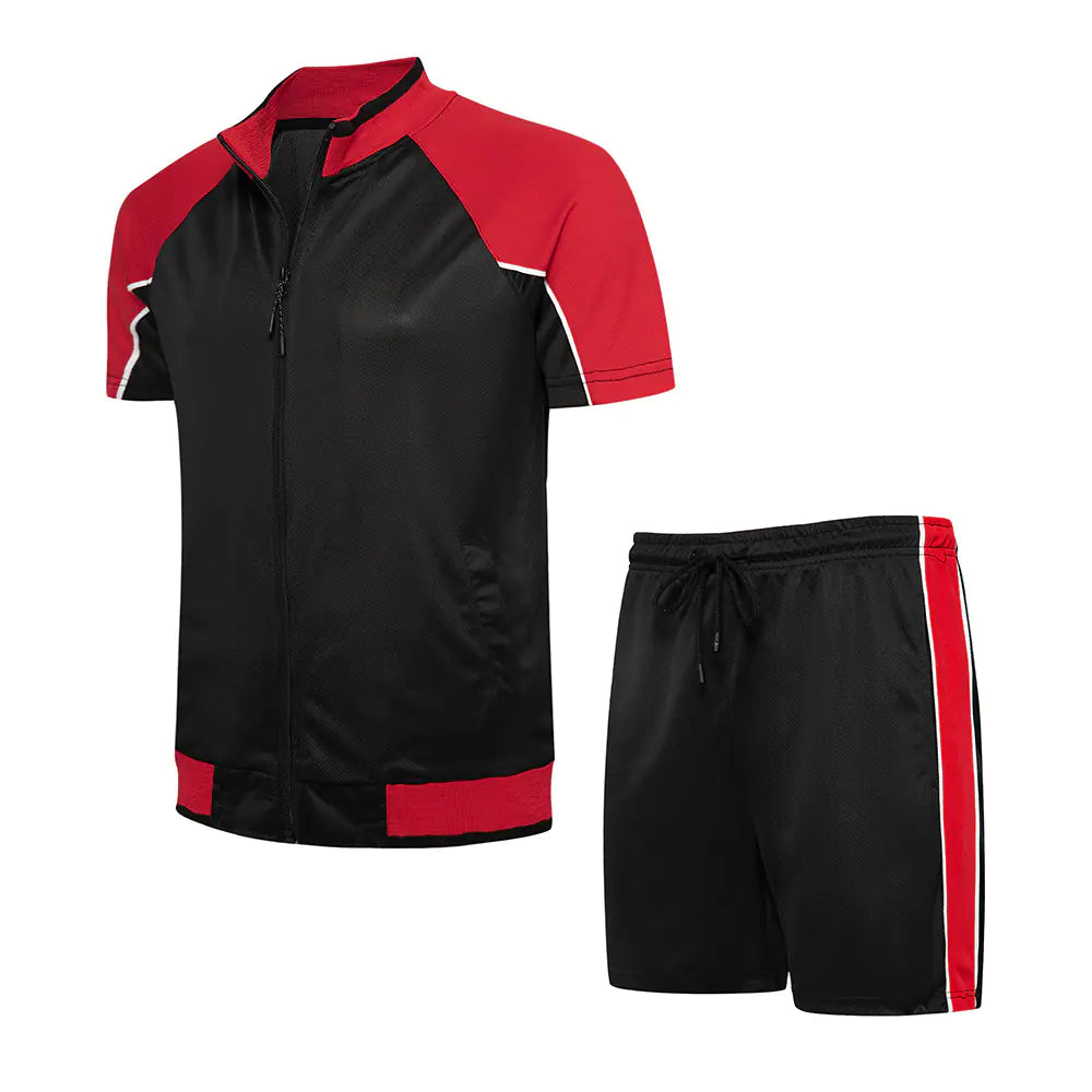 Trendy Men's Casual Sports Suit Short Set