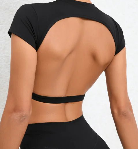 Seamless High - Stretch Yoga Top for Women - Dakdouksson