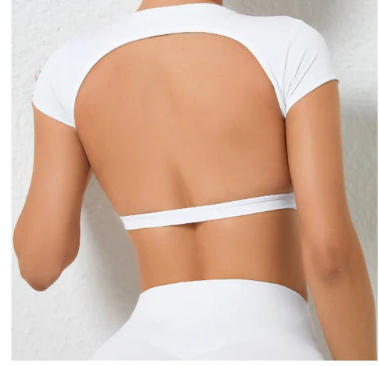 Seamless High - Stretch Yoga Top for Women - Dakdouksson