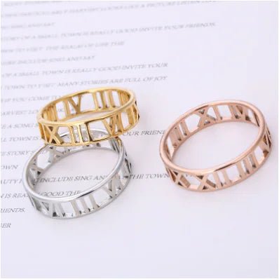 Simple Fashion Stainless Steel Ring - Dakdouksson