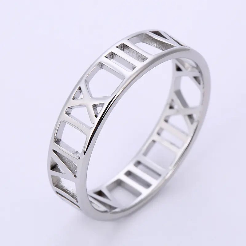 Simple Fashion Stainless Steel Ring - Dakdouksson