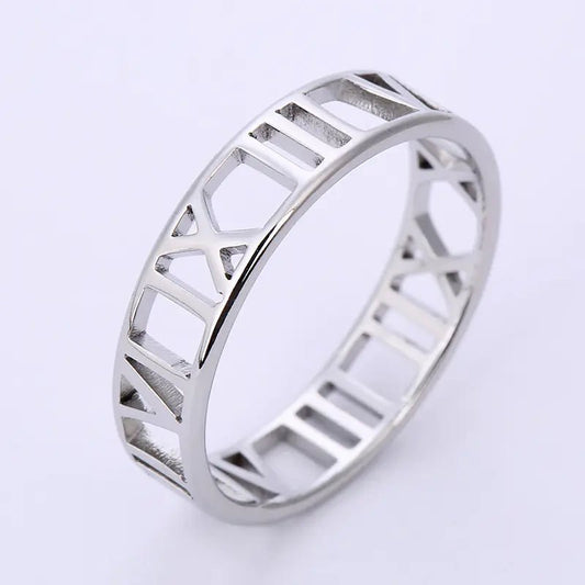 Simple Fashion Stainless Steel Ring - Dakdouksson