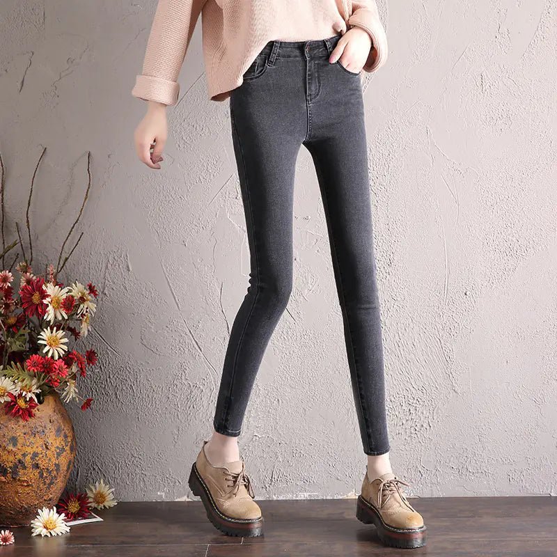 Skinny Stretch Denim Pants - Dakdouksson