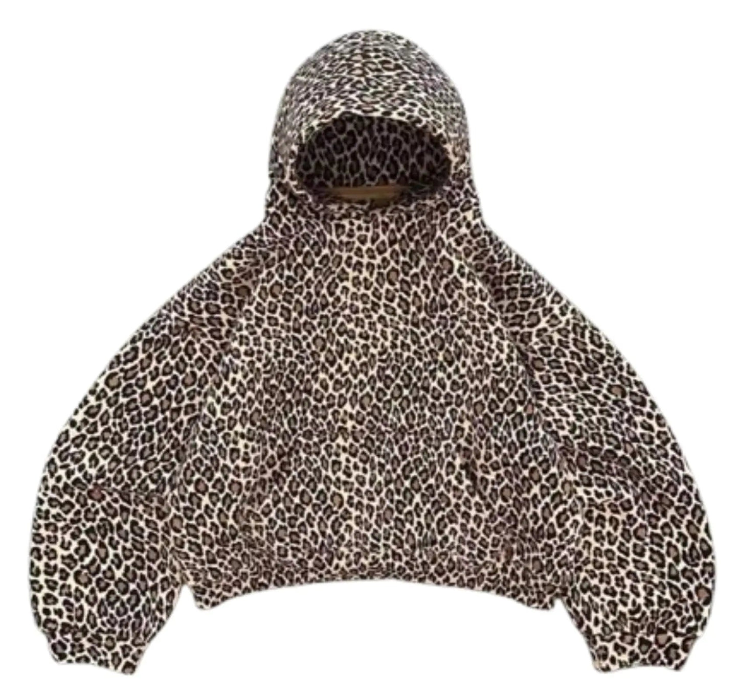VCM Oversized Leopard Print Hoodie Cheetah Print Hoodies Y2k Camo Hoodies Pullover Sweatshirt Hooded Y2k Graphic Hoodies (LeopardXLX - Large) - Dakdouksson